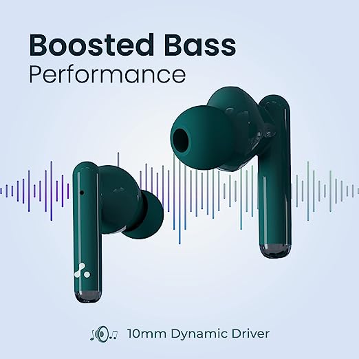 Ambrane Dots 38 Bluetooth Truly Wireless in Ear Earbuds with Mic (Green) Ambrane Dots 38 Bluetooth Truly Wireless in Ear Earbuds with Mic (Green)
